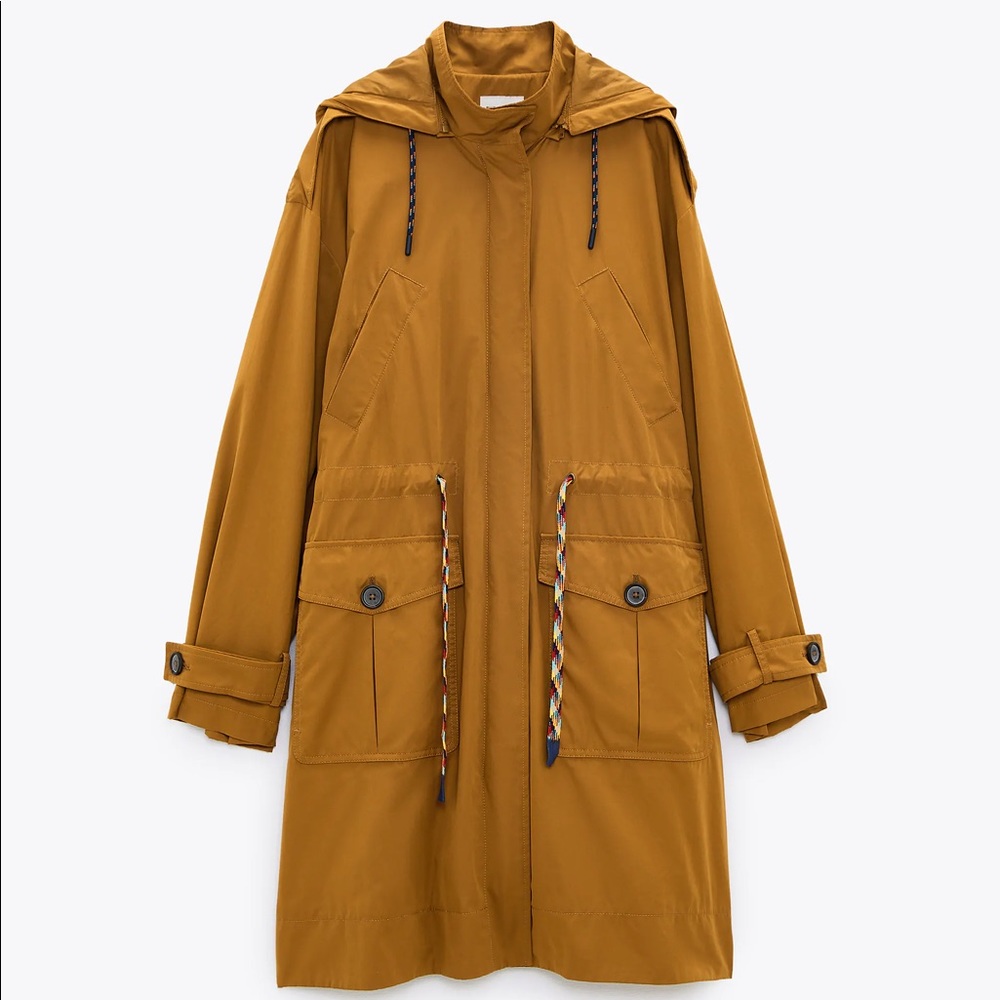ZARA Long Trench Coat